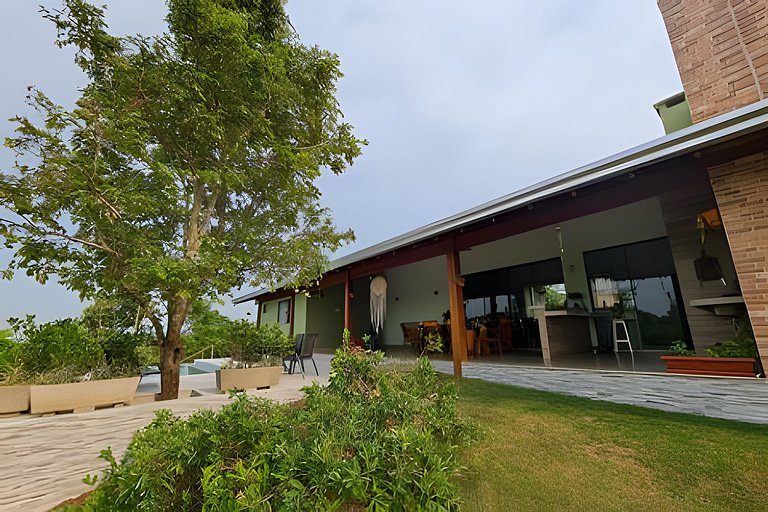 Casa Orquídeas, linda vista, lazer e conforto