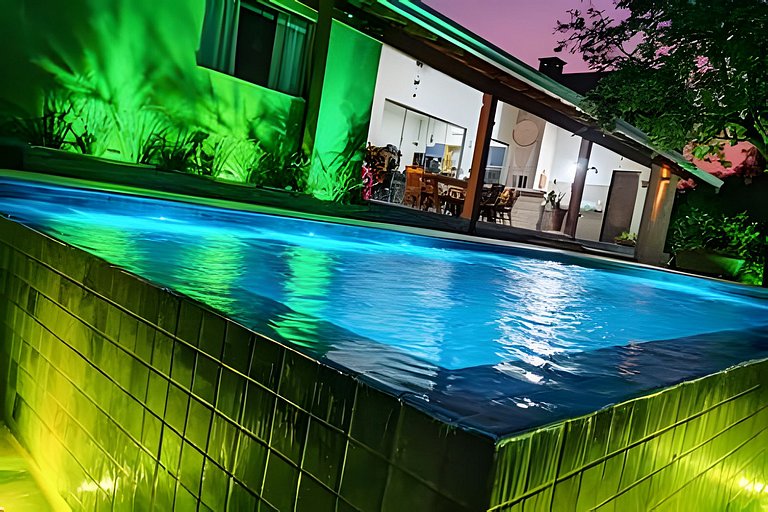 Casa Orquídeas, linda vista, lazer e conforto