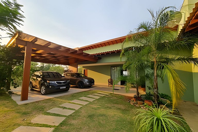 Casa Orquídeas, linda vista, lazer e conforto