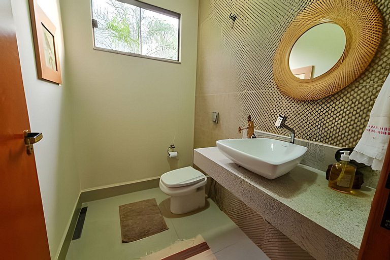 Casa Orquídeas, linda vista, lazer e conforto