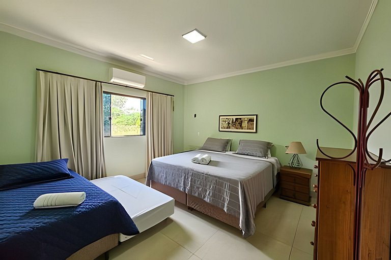 Casa Orquídeas, linda vista, lazer e conforto