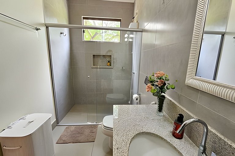 Casa Orquídeas, linda vista, lazer e conforto