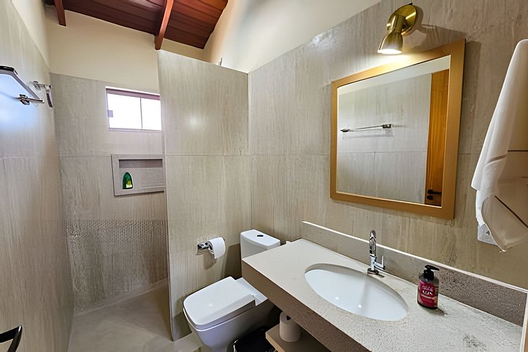 Casa Orquídeas, linda vista, lazer e conforto