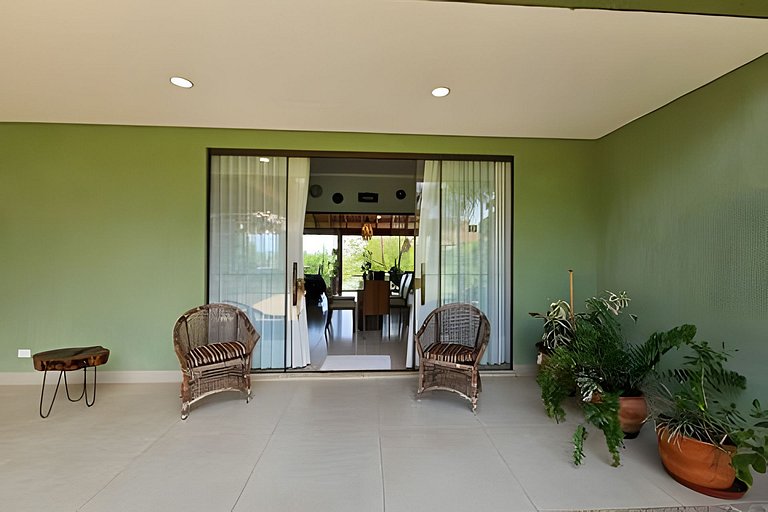 Casa Orquídeas, linda vista, lazer e conforto