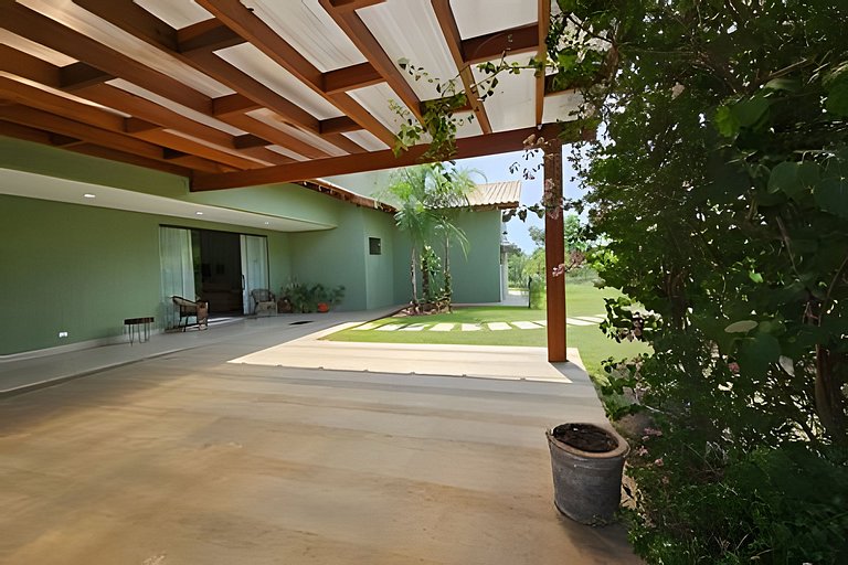 Casa Orquídeas, linda vista, lazer e conforto