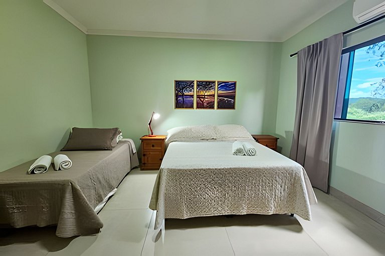 Casa Orquídeas, linda vista, lazer e conforto