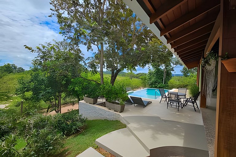 Casa Orquídeas, linda vista, lazer e conforto