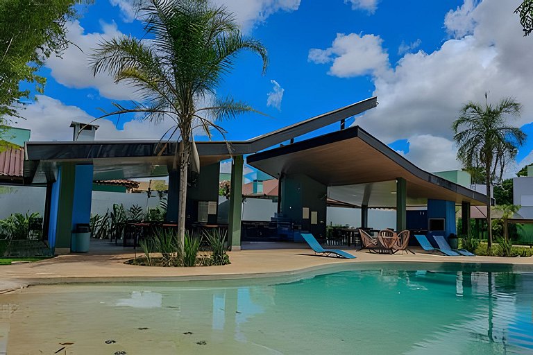 Brisas de Bonito: ótima casa, condomínio, 2 suítes