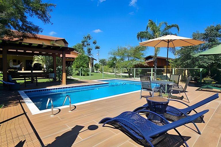 Grande casa, para até 21 pessoas, lazer completo