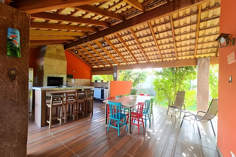 Casa Charme, até 19 pessoas, 5 quartos e piscina