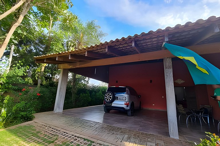 Casa Charme, casa enorme, 4 suites e piscina