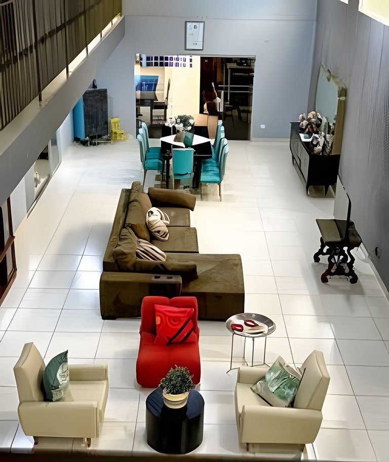 Casa Charme, até 19 pessoas, 5 quartos e piscina