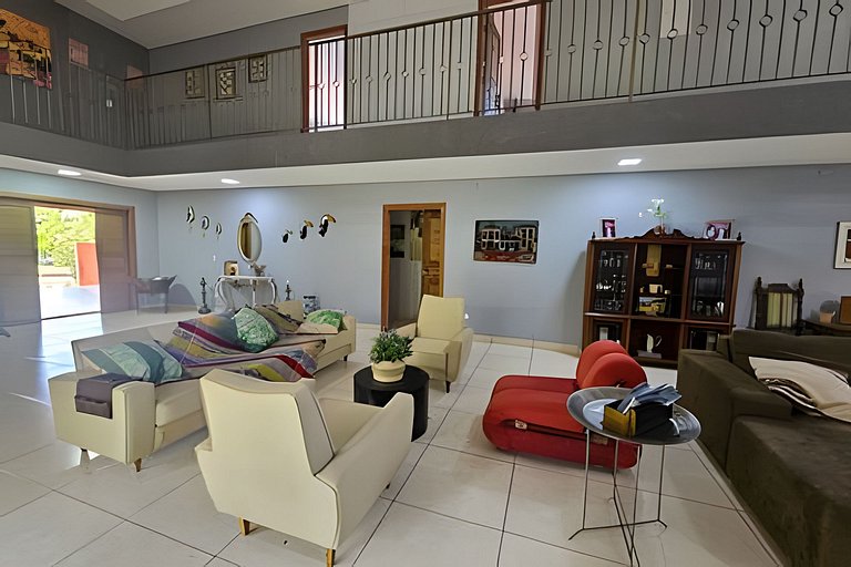 Casa Charme, até 19 pessoas, 5 quartos e piscina