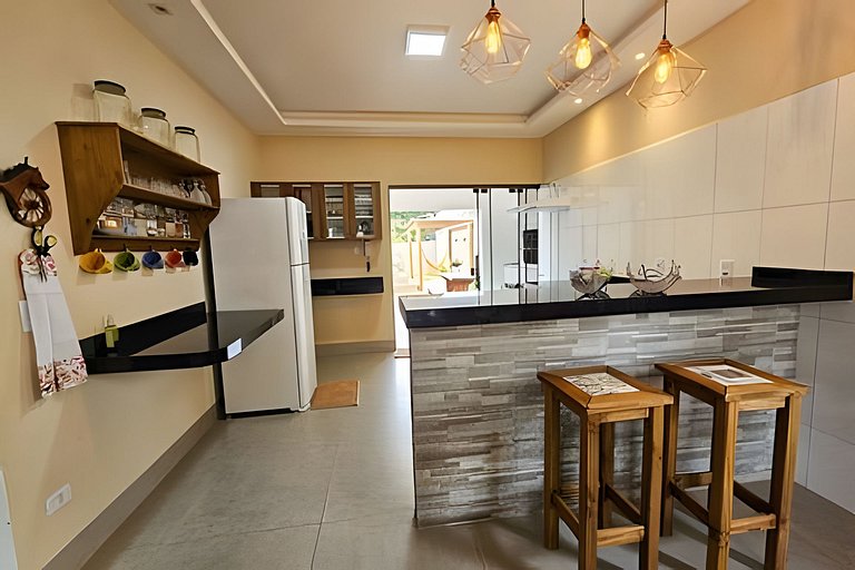 Casa da Dora agora com piscina! Para até 8 pessoas