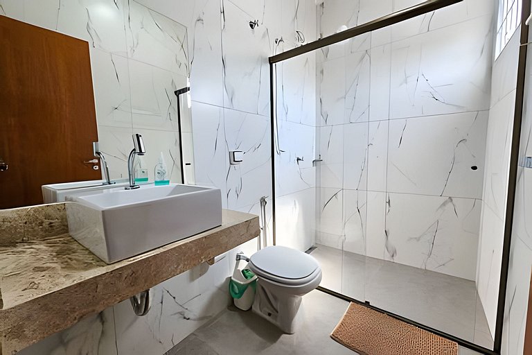 Casa da Dora agora com piscina! Para até 8 pessoas