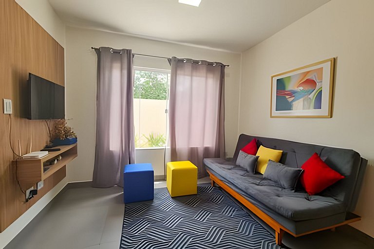 Casa Amarela - Vila das Cores, nova e bem equipada