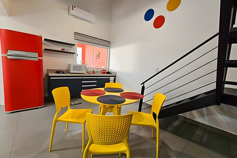 Vila das Cores - Casa Vermelha, nova e moderna