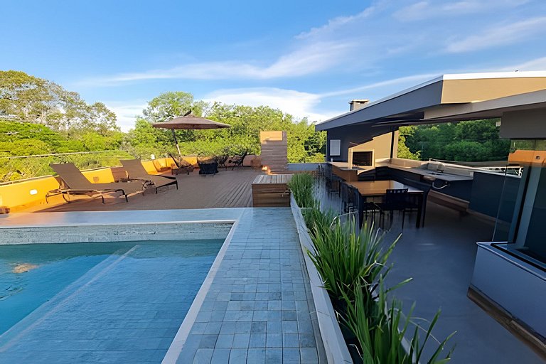 Flat Bonito Village, localização central, piscina