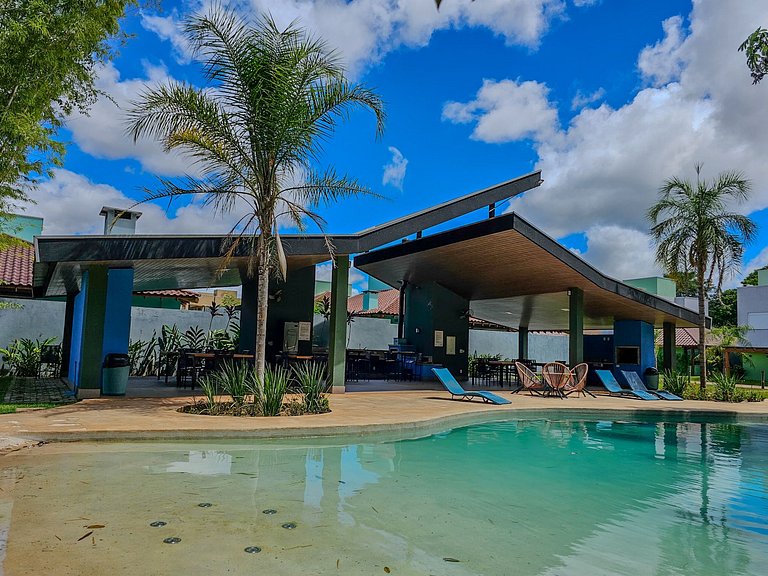 Brisas de Bonito: ótima casa, condomínio, 2 suítes