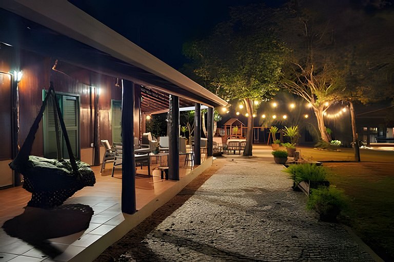 Luxo na Natureza, Rio Formoso, 5Q para 12 pessoas.