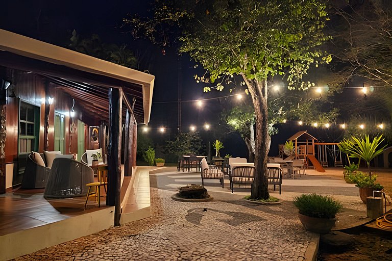 Luxo na Natureza, Rio Formoso, 5Q para 12 pessoas.