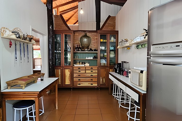 Luxo na Natureza, Rio Formoso, 5Q para 12 pessoas.