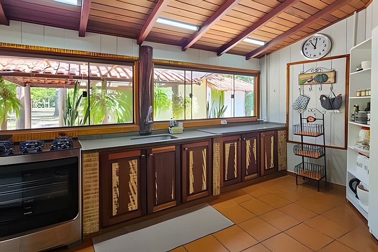 Luxo na Natureza, Rio Formoso, 5Q para 12 pessoas.