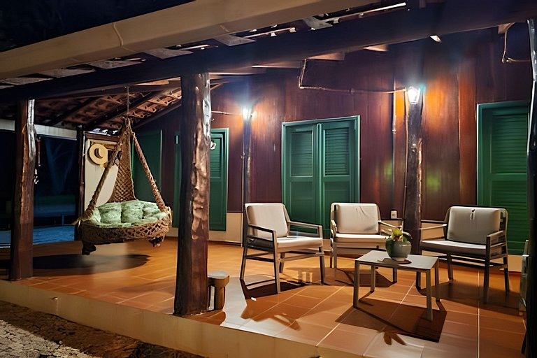 Luxo na Natureza, Rio Formoso, 5Q para 12 pessoas.