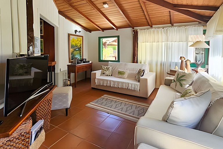 Luxo na Natureza, Rio Formoso, 5Q para 12 pessoas.