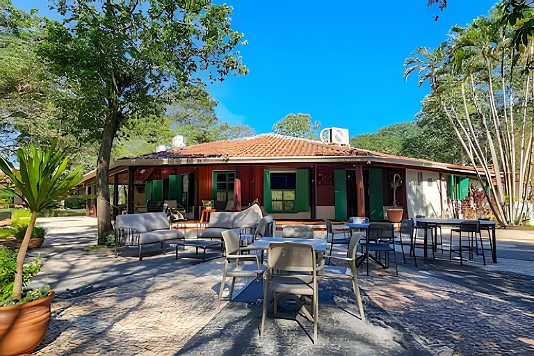 Luxo na Natureza, Rio Formoso, 5Q para 12 pessoas.