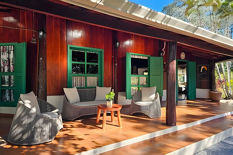 Luxo na Natureza, Rio Formoso, 5Q para 12 pessoas.