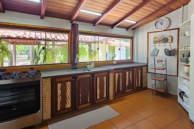 Luxo na Natureza, Rio Formoso, 5Q para 12 pessoas.