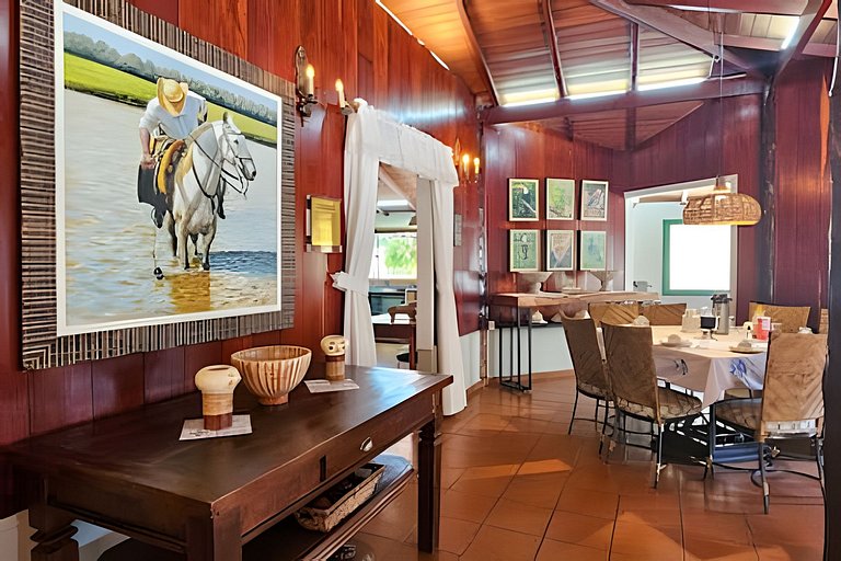 Luxo na Natureza, Rio Formoso, 5Q para 12 pessoas.