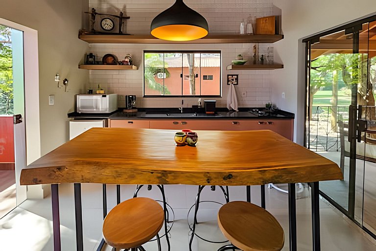 Luxo na Natureza, Rio Formoso, 5Q para 12 pessoas.