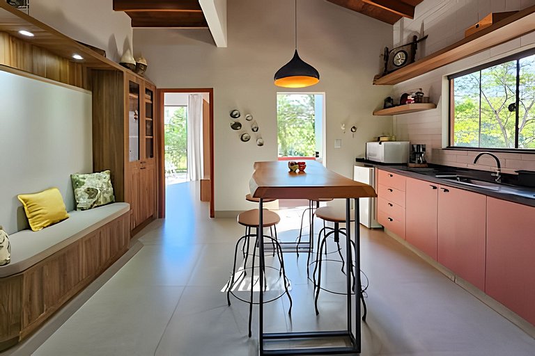 Luxo na Natureza, Rio Formoso, 5Q para 12 pessoas.