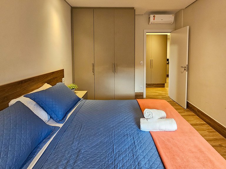 Flat Bonito Village, localização central, piscina