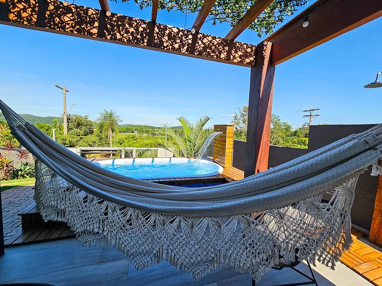 Casa Vista Bela, ótima localização, 9 pessoas