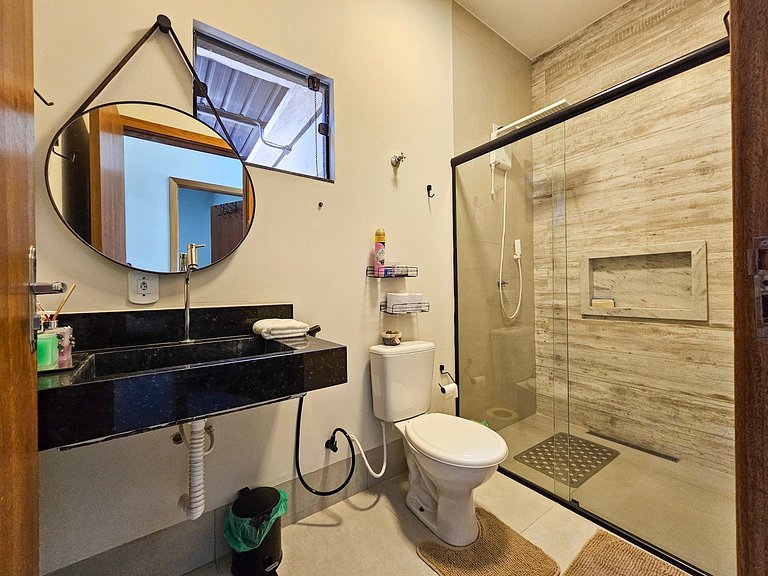 Casa Vista Bela, ótima localização, 9 pessoas