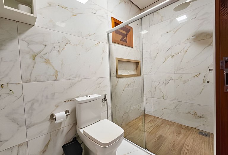 Recanto Sabiá, Área gourmet climatizada, piscina