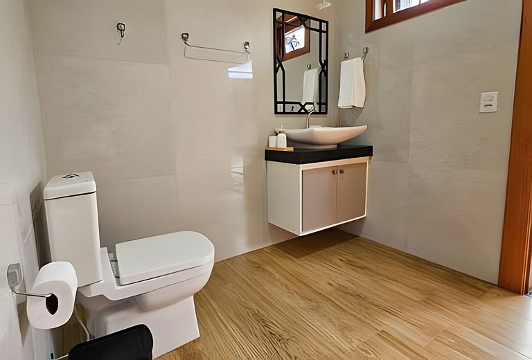 Recanto Sabiá, Área gourmet climatizada, piscina