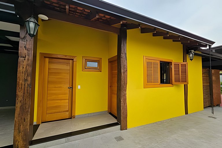 Recanto Sabiá, Área gourmet climatizada, piscina