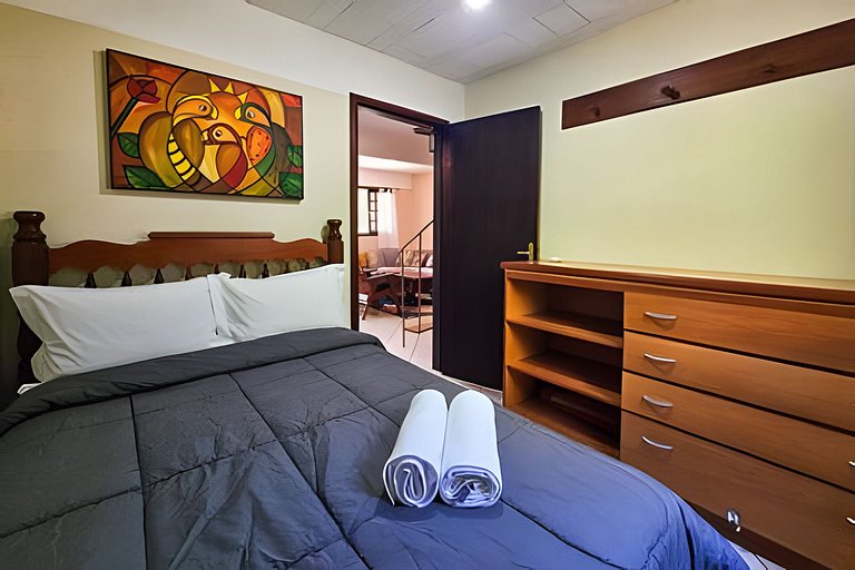 Chalé Bem Brasil 2: Conforto e paz próx ao centro.