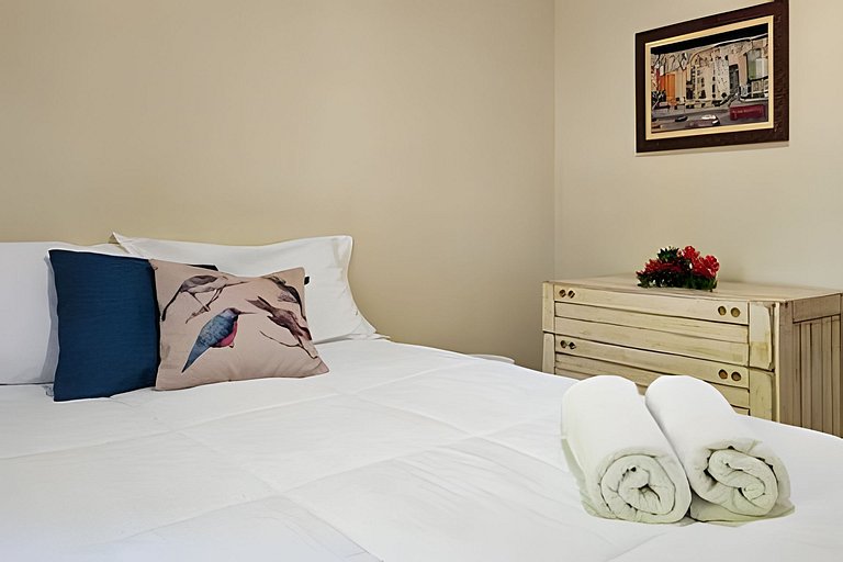 Charme de um típico chalé de campo com lareira.