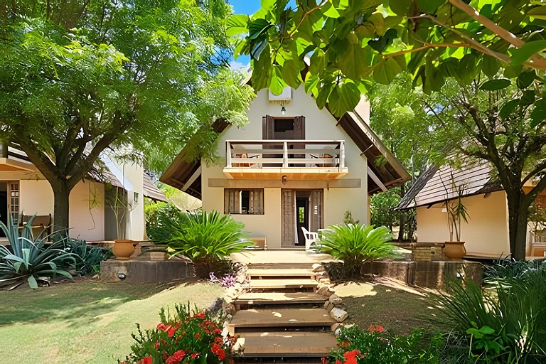 Chalé Bem Brasil 3: Aconchego para até 10 Pessoas