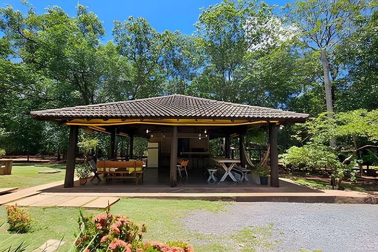 Chalé Bem Brasil 3: Aconchego para até 10 Pessoas