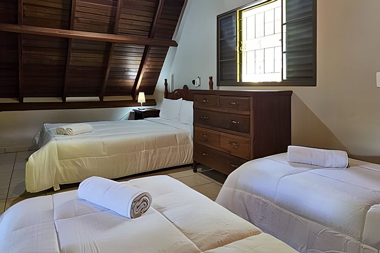 Chalé Bem Brasil 3: Aconchego para até 10 Pessoas