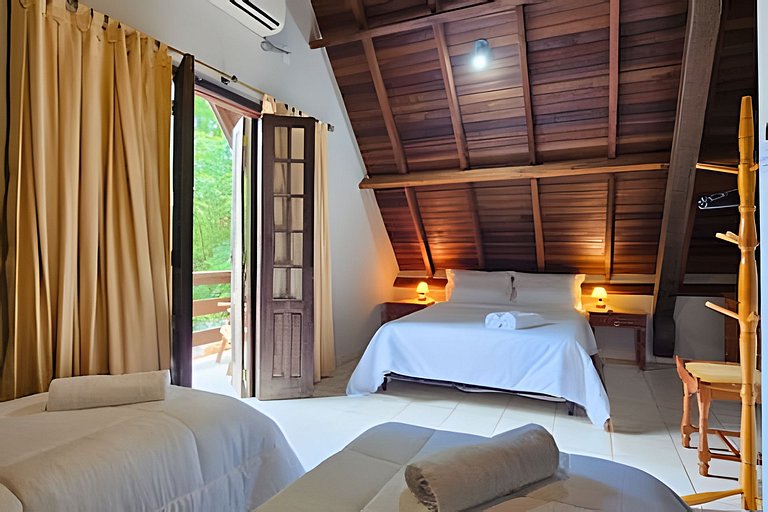 Chalé Bem Brasil 3: Aconchego para até 10 Pessoas