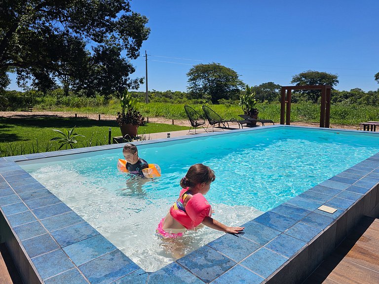 Rio Formoso, Piscina e Conforto em Casa Nova