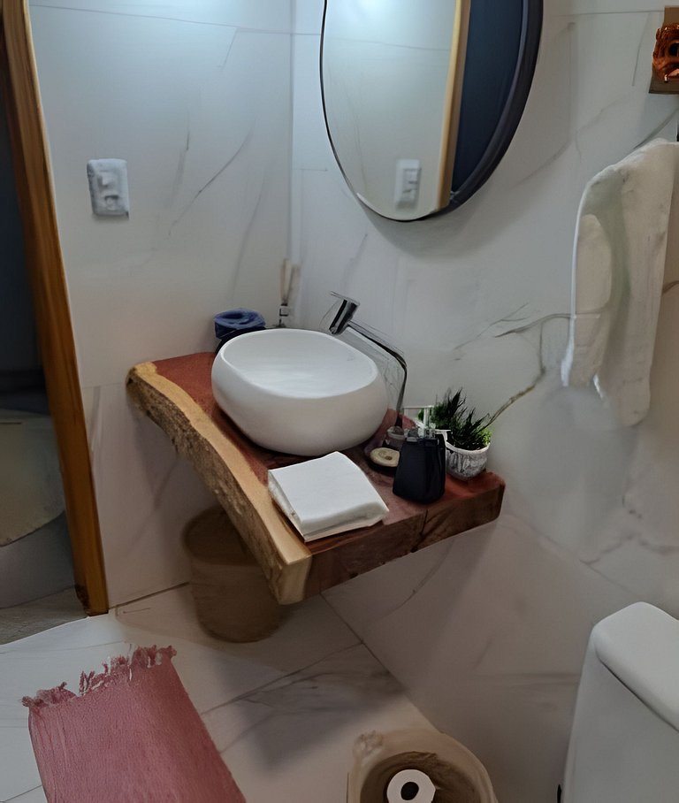 Casa da Árvore em Bonito, com piscina e 3 suítes