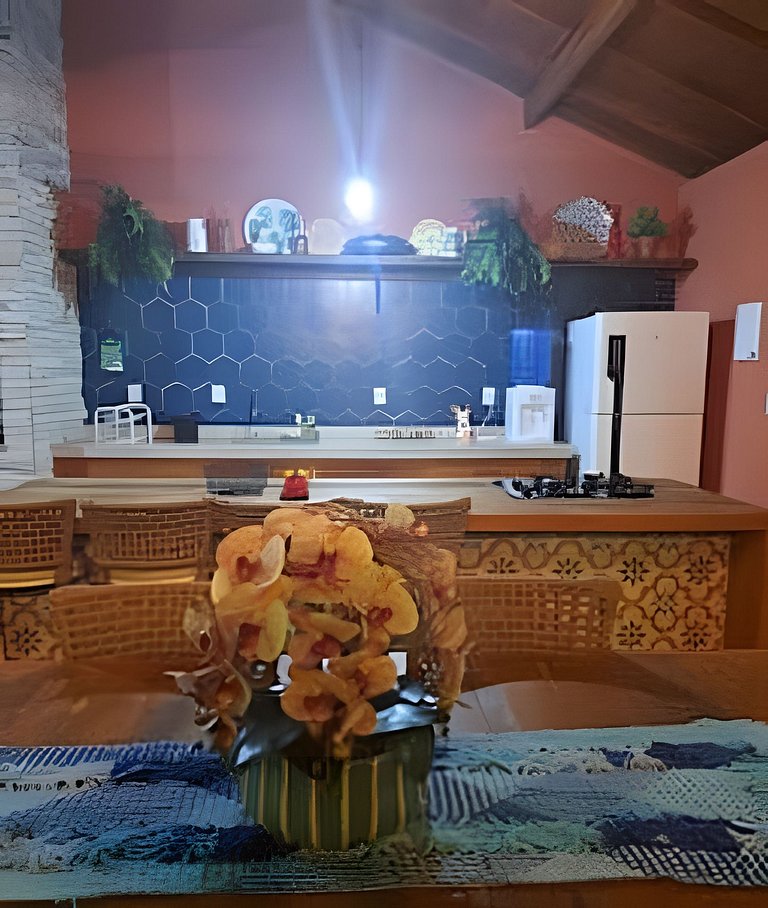Casa da Árvore em Bonito, com piscina e 3 suítes